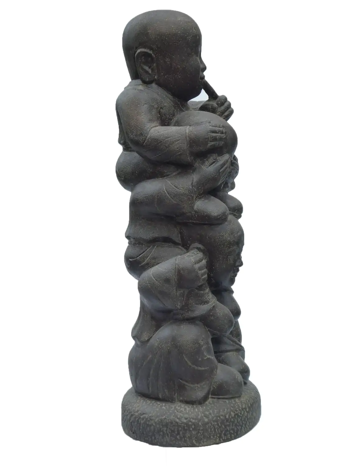  Product image 2 of the product “The three monks on top of each other, Symbolizing Ear, Eye and Mouth. 110cm height, hollow ”